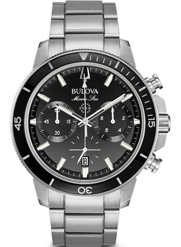Reloj Bulova Marine Star  Para Hombre 96b272 Quartz Original