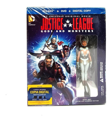 Justice League Gods And Monsters | Blu Ray Dvd