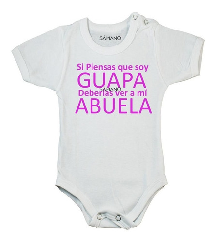 Body Bebe Personalizados Sámano Uruguay