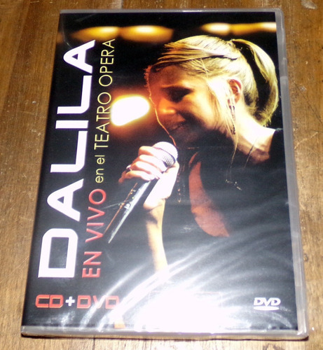 Dalila En Vivo En El Teatro Opera Cd + Dvd Sellado Kktus