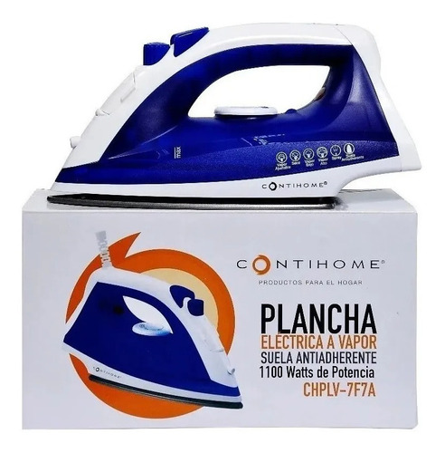 Plancha Vapor 1100w Contihome Cn. 8838001700 Xavi