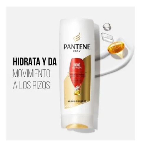 Pantene Pro-v Rizos Definidos 400ml Shampoo + Acondicionador