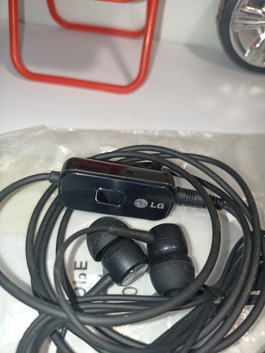 Manos Libres De Lg Negro (Usado)