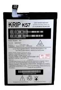 Bateria Pila Krip K57 Nueva Con Garantia