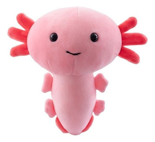 Ajolote De Peluche Axolotl Kawaii 19 Cm Colores