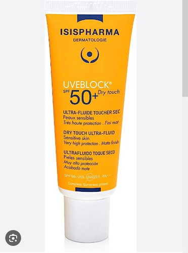 Isis Solar Uveblock Fps 50+ Toque Seco Blanco 40ml