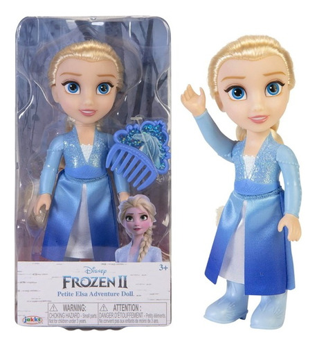 Elsa Muñeca Frozen Disney Accesorios + Packaging De Regalo!
