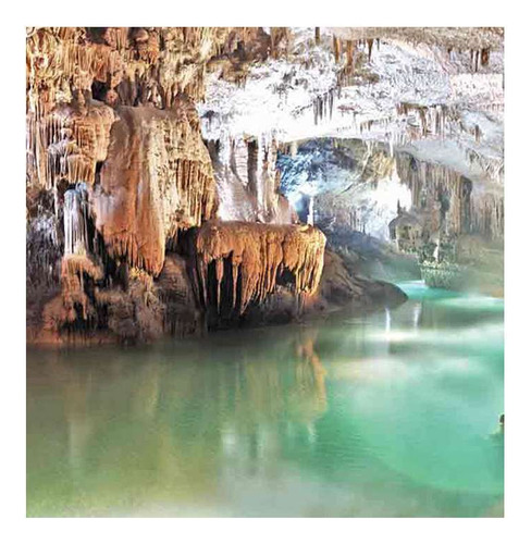 Vinilo 45x45cm Cuevas Impresionantes Gran Prodigio Natural