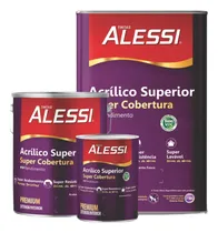 Comprar Látex Acrílico 18l Blanco Super Cobertura Alessi