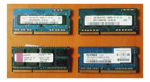 Memorias Ram Ddr3 Laptop 