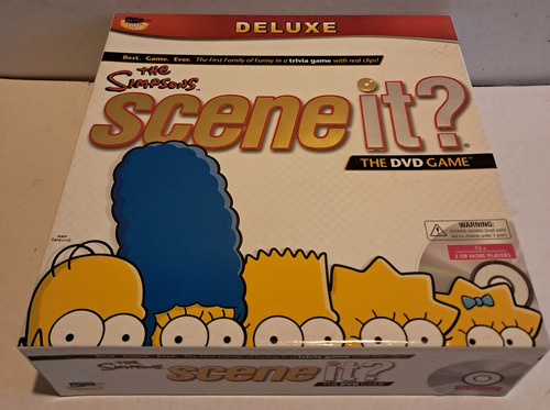 The Simpsons Scene It The Dvd Game Juego De Mesa (Usado)