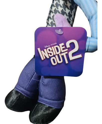 Peluche Temor Inside Out 2 40 Cm Original Pixar