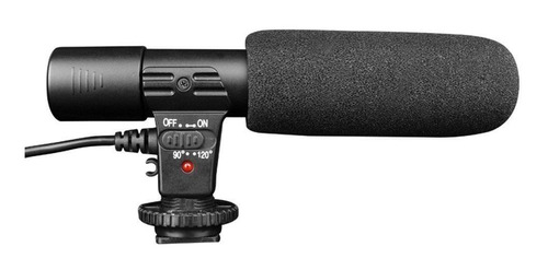 Microfono Estereo Para Camara Reflex Mic-01 3,5 Mm Mini Plug