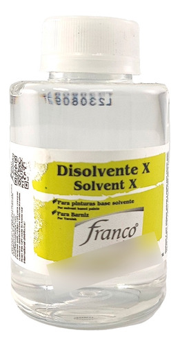 Disolvente   X   Franco Arte 120 Ml