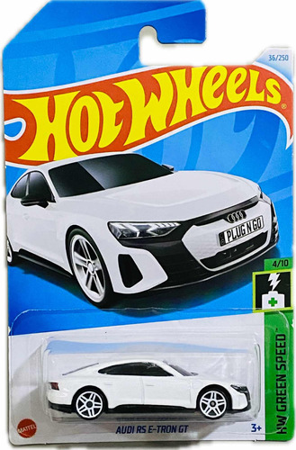 Hot Wheels Audi Rs E-tron Gt Blanco Green Speed 4/10 | 2024