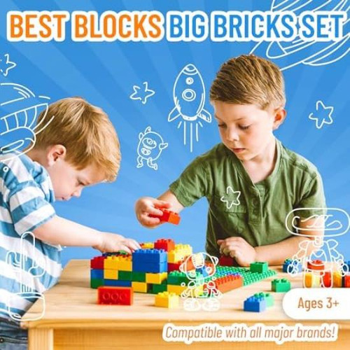 Best Blocks Juego De Bloques Grandes, Bloques De Construcció