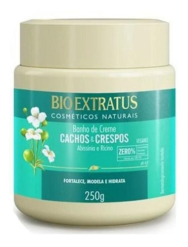 Bio Extratus Cachos E Crespos Banho De Creme 250g