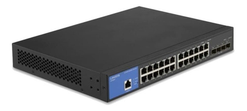 Switch Linksys Lgs328mpc 24 Puertos Administrable Poe + Ge