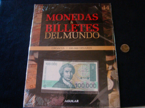 Monedas Y Billetes Del Mundo. Fasciculo 44. Nuevo