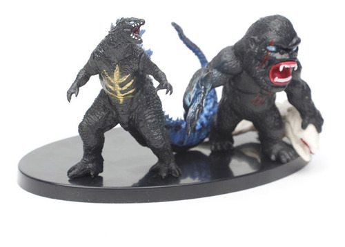 Miniatura Godzilla Vs Gorila King Kong Colecionaveis