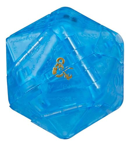 Dado Grande D20 Dicelings Fera Deslocadora Dungeons & Dragons F8022 Azul Hasbro