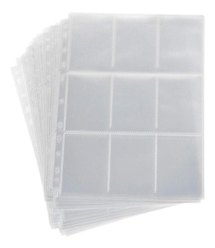 Protetor De Bolso Página 9, 90 Bolsos Premium Trading Card