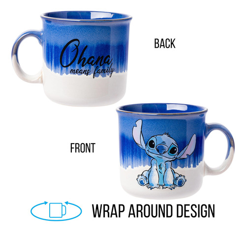 Taza Camper Silver Buffalo Disney Classic Mickey Mouse, 600