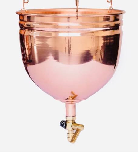 Shirodhara Pote De Cobre Massagem Ayurvédica 1,2l