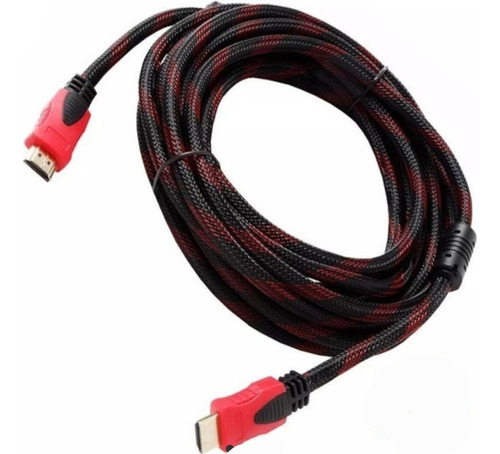 Cable Hdmi 3 Metros Mallado Full Hd 1080p 4k Pc Tv Proyector