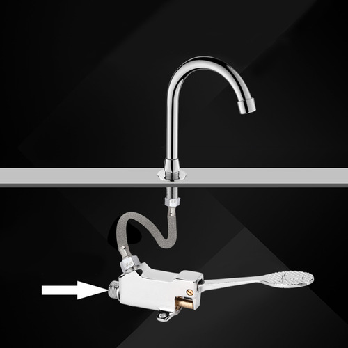 Juego De Grifos Para Lavabo De Baño, Pedal De Laboratorio De