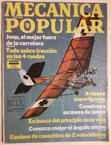 Revista Mecánica Popular Volumen 32 Número 5 Mayo 1979 