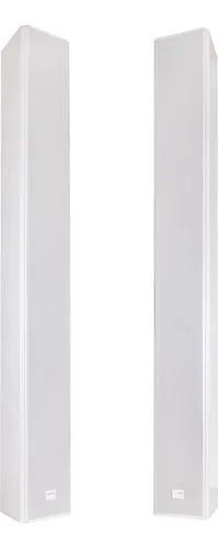 comprar Par De Caixa Som Line Array Ll C1225 Donner 300w Branca Cor Branco