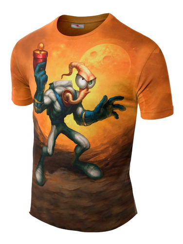 Remera Earthworm Jim Ranwey Pr369