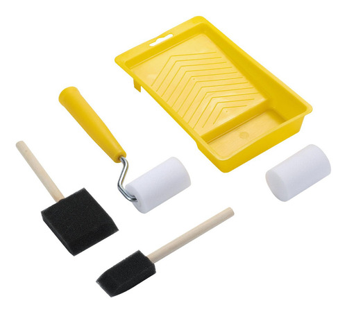 Mini Paint Rodiles, Yellow Paint Rodillo