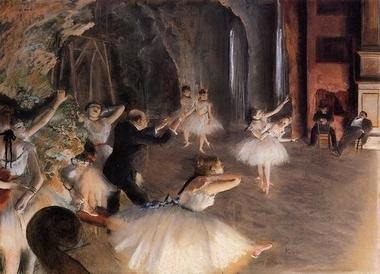 Cuadro Dos Bailarinas De Ballet - Degas-deco Academias 50x60