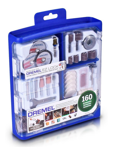 Imagen 2 de 9 de Kit 160 Piezas Accesorios Dremel Set 710 Rw2 En Estuche