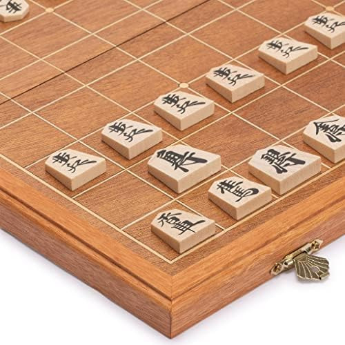 Yellow Mountain Imports Juego De Ajedrez Japonés Shogi De Ma