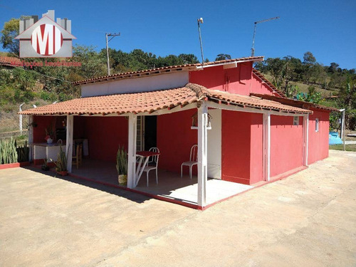 Imagem 2 de 20 de Ótima Chácara Com 03 Dormitórios, Pomar, Horta E Linda Vista, À Venda, 1500 M² Por R$ 250.000 - Rural - Socorro/sp - Ch0748