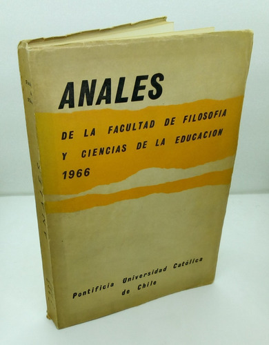 Anales De La Facultad De Filosofía. Ciencias De La Educación