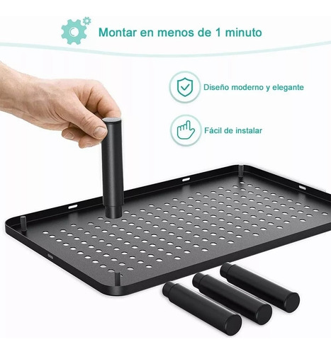 Soporte Para Monitor Pc Regulable En Altura, Base De Monitor