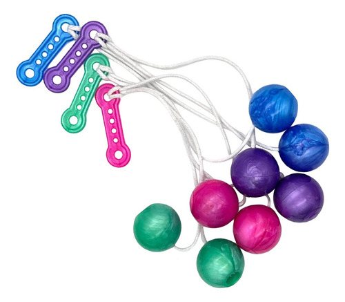 3 Swing Bump Ball En Una Cuerda Con Luz For Eventos Al Aire