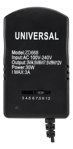Adaptador Universal Para Portátil De 30 W, 3 V-12 V, Voltaje