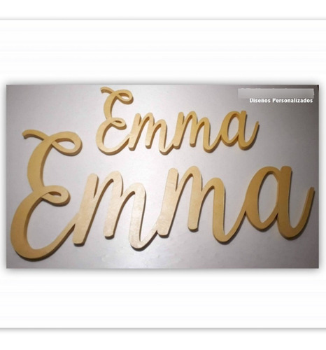 Imagen 7 de 10 de Letras Corporeas Pintadas Polyfan Tunombre Personalizado