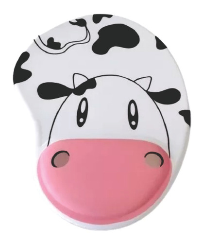 Mousepad Animais Vaquinha Presente Ergonômico Grande Lindo