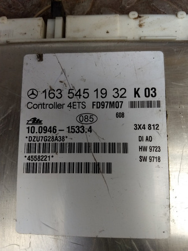 Compu Ecu Ecm Modulo Mercedes Ml320 Ml430 163 545 19 32 (Usado)