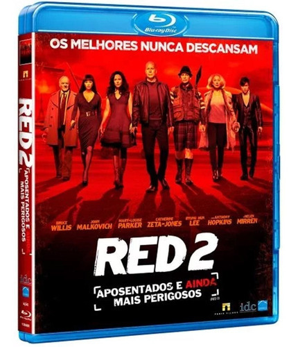 Blu-ray Red 2 - Aposentados E Perigosos (novo) Original