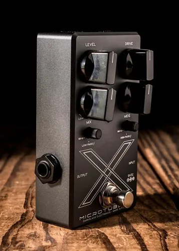 Pedal Darkglass Microtubes X para bajo, color mix, gris oscuro