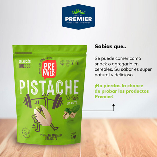 Premier Lifestyle Pistache 1kg