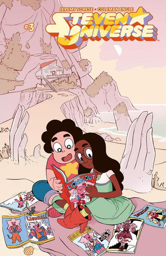 Steven Universe 3b, De Rebecca Sugar, Jeremy Sorese, Josceline Fenton, Mad Rupert., Vol. 1. Editorial Kamite, Tapa Pasta Blanda, Edición 1 En Español, 2016