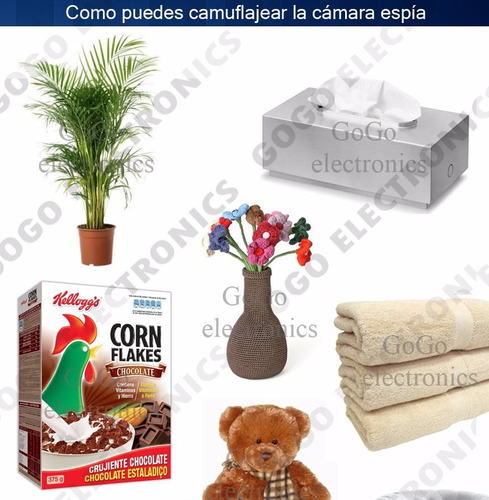 Imagen 2 de 8 de Camara Espia Gsm Activada Por Mensaje Celular Max 32gb Lente Sony Escucha Audio, Video Con Audio De Gogo Electronics